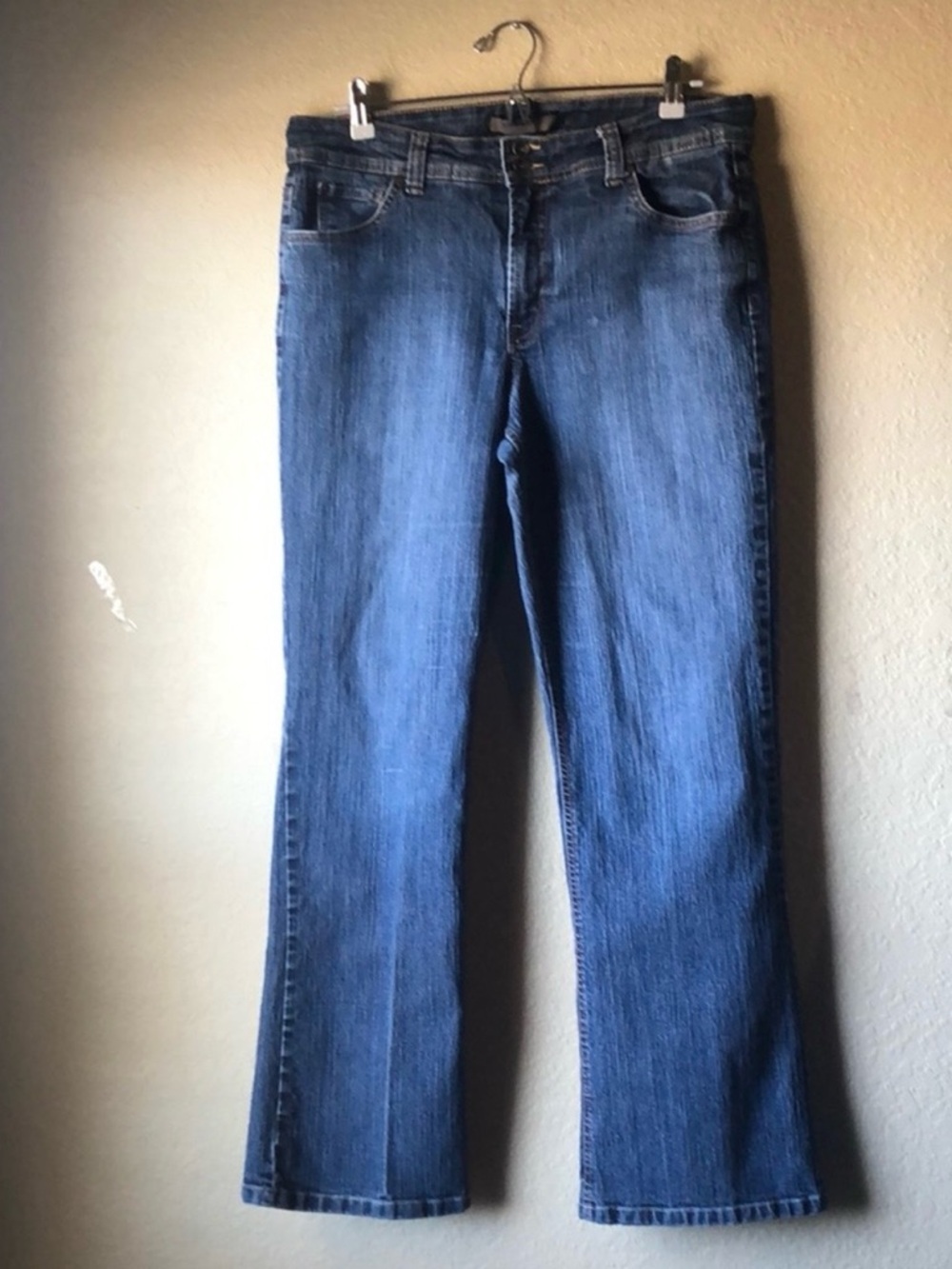 Nine West Jeans Women’s Y2K Straight Leg Casual Classic Denim Blue Jeans Size 16